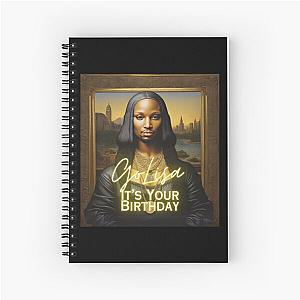 50 Cent In da club Mona Lisa Spiral Notebook