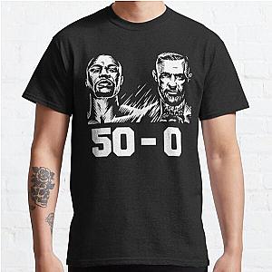 50 Wins Mayweather Money 50 Cent Parody Design Classic T-Shirt