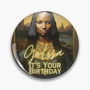 50 Cent In da club Mona Lisa Pin