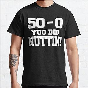 50 Wins Mayweather Money 50 Cent Parody Design Classic T-Shirt