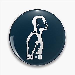 50 Wins Mayweather Money 50 Cent Parody Design Pin