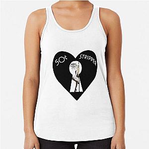 50 cent stripper Racerback Tank Top