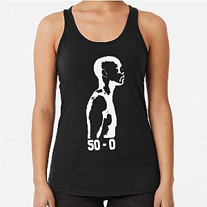 50 Wins Mayweather Money 50 Cent Parody Design Racerback Tank Top