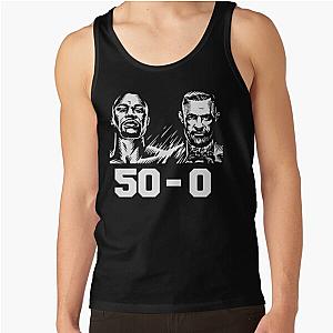 50 Wins Mayweather Money 50 Cent Parody Design Tank Top