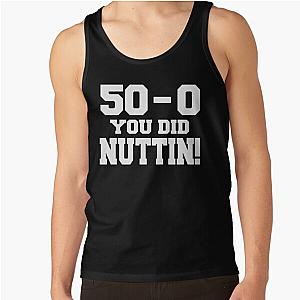 50 Wins Mayweather Money 50 Cent Parody Design Tank Top