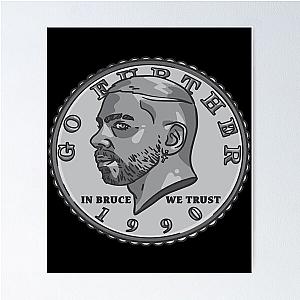 Bruce Jackson 50 Cent Coin Poster