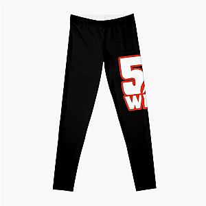 50 Wins Mayweather Money 50 Cent Parody Design Leggings