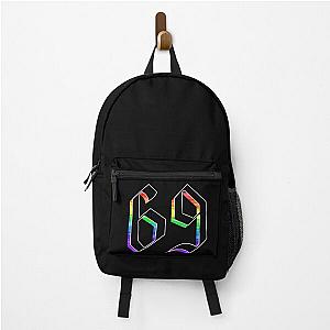 69 6ix9ine rainbow number design  Backpack