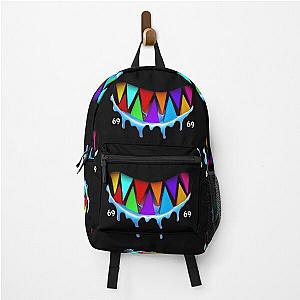 6ix9ine shark teeth colorful  Backpack