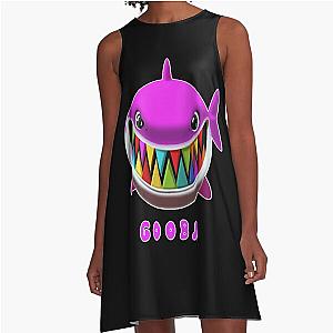 Original Design Gooba  6ix9ine Tekashi Merch Trollz Slim Fit Retro Vintage 6ix9ine Funny Boder A-Line Dress