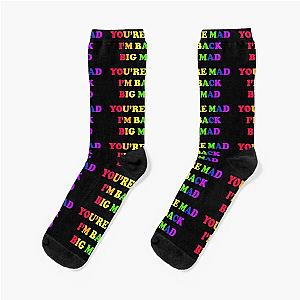 6ix9ine You're mad I'm back Big mad Socks