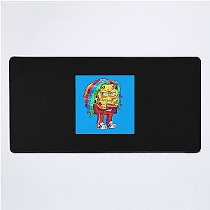 6ix9ine x SpongeBob Stic Desk Mat