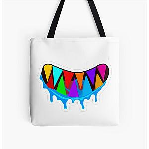 6ix9ine Teeth All Over Print Tote Bag