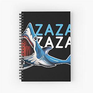 6ix9ine - Zaza Shark Spiral Notebook