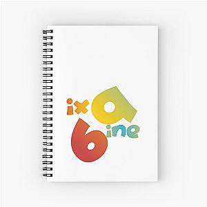 6ix9ine shark MASK T-shirt tekashi 6ix9ine gooba shark Slim Fit T-Shirt Spiral Notebook