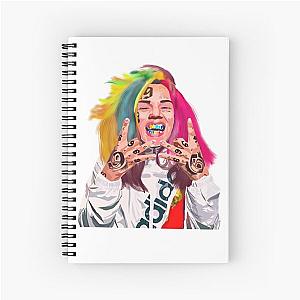 6ix9ine Spiral Notebook