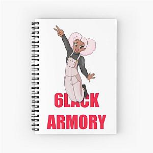 izzy 6lack armory Spiral Notebook