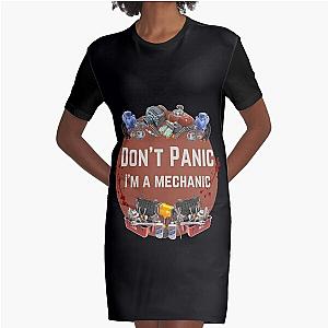 Zombie 7 Days to Die Funny Mechanic Gamer  Graphic T-Shirt Dress