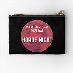 Zombie 7 Days to Die Funny Gamer Horde Night  Zipper Pouch