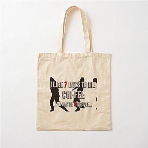 7 Days to Die & coffee Cotton Tote Bag