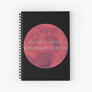 Funny Unique Geek Valentines Day 7 Days to Die  Spiral Notebook