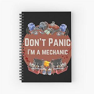 Zombie 7 Days to Die Funny Mechanic Gamer  Spiral Notebook