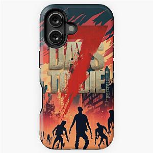 7 days to die burning town iPhone Tough Case