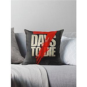 7 days to die Merch Throw Pillow