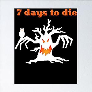 People Call Me 7 Days To Die Game Retro Vintage Poster