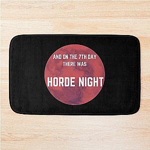 Zombie 7 Days to Die Funny Gamer Horde Night  Bath Mat