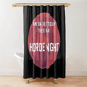 Zombie 7 Days to Die Funny Gamer Horde Night  Shower Curtain