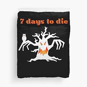 People Call Me 7 Days To Die Game Retro Vintage Duvet Cover