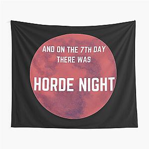 Zombie 7 Days to Die Funny Gamer Horde Night  Tapestry