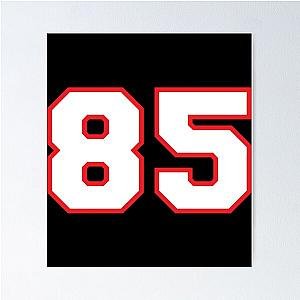 Sports Fan Jersey Lucky Number 85 Classic T-Shirt Poster