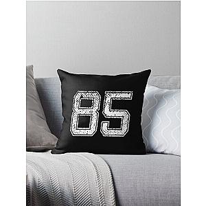 85 Number Basketball Eighty five Football Throw Pillow