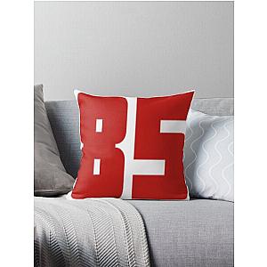 number 85 Throw Pillow