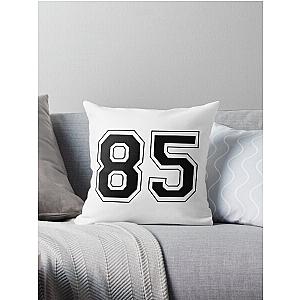 Sport Number 85 Throw Pillow