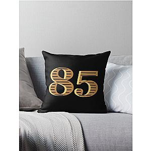 Gold Number 85 Eighty five Best Birthday Gift Throw Pillow