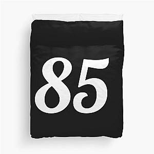 Number 85 White Duvet Cover