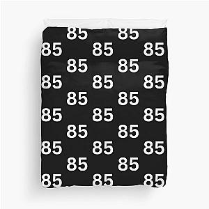 00385 number 85 eighty five W Duvet Cover