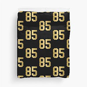 Golden Number 85 - Sports Numbers  Duvet Cover