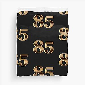 Gold Number 85 Eighty five Best Birthday Gift Duvet Cover