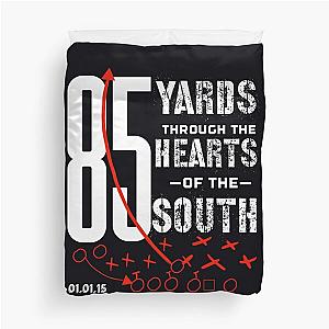 85 Yards Through the Heart of the South Football Run	 Duvet Cover