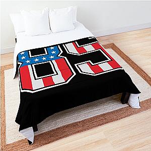 85 American Lucky Number Eighty-five United States Flag Comforter