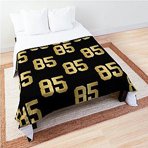 Golden Number 85 - Sports Numbers  Comforter