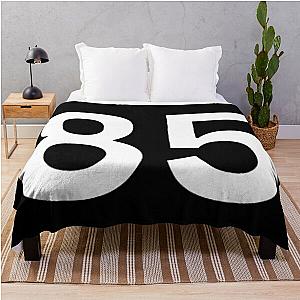 00385 number 85 eighty five W Throw Blanket