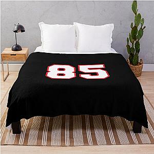 Sports Fan Jersey Lucky Number 85 Classic T-Shirt Throw Blanket