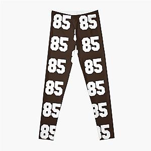 85 Number Cleveland Sports Eighty-Five Brown Jersey Leggings