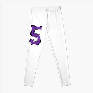 Purple Number 85 lucky sports jersey eighty five Leggings