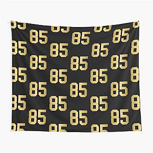 Golden Number 85 - Sports Numbers  Tapestry